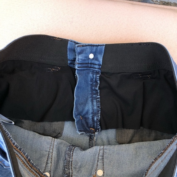 Democracy Ab Technology Stretchy Tummy Slim Mid Rise Medium Wash Skinny Jeans 10 - Picture 5 of 16